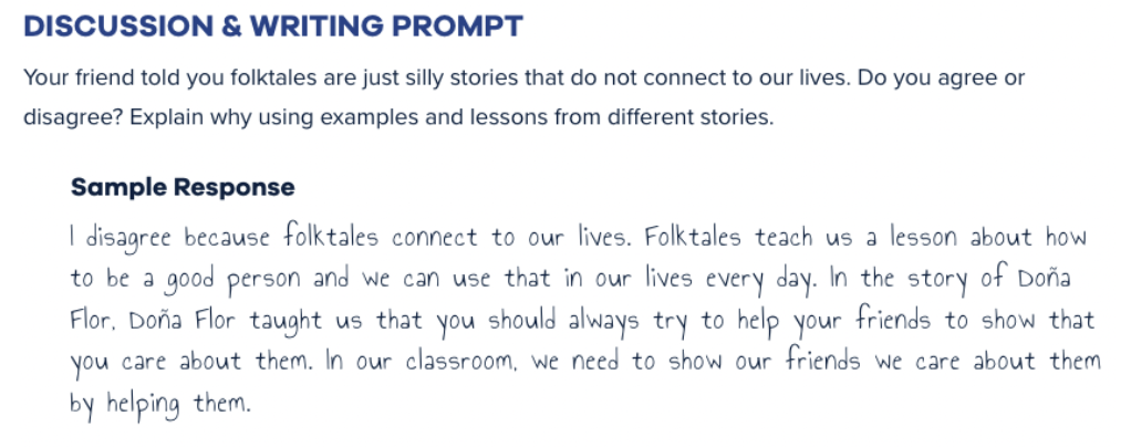 1st Grade Writing Prompt