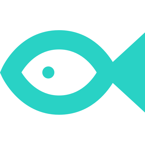 teal Fishtank fish icon